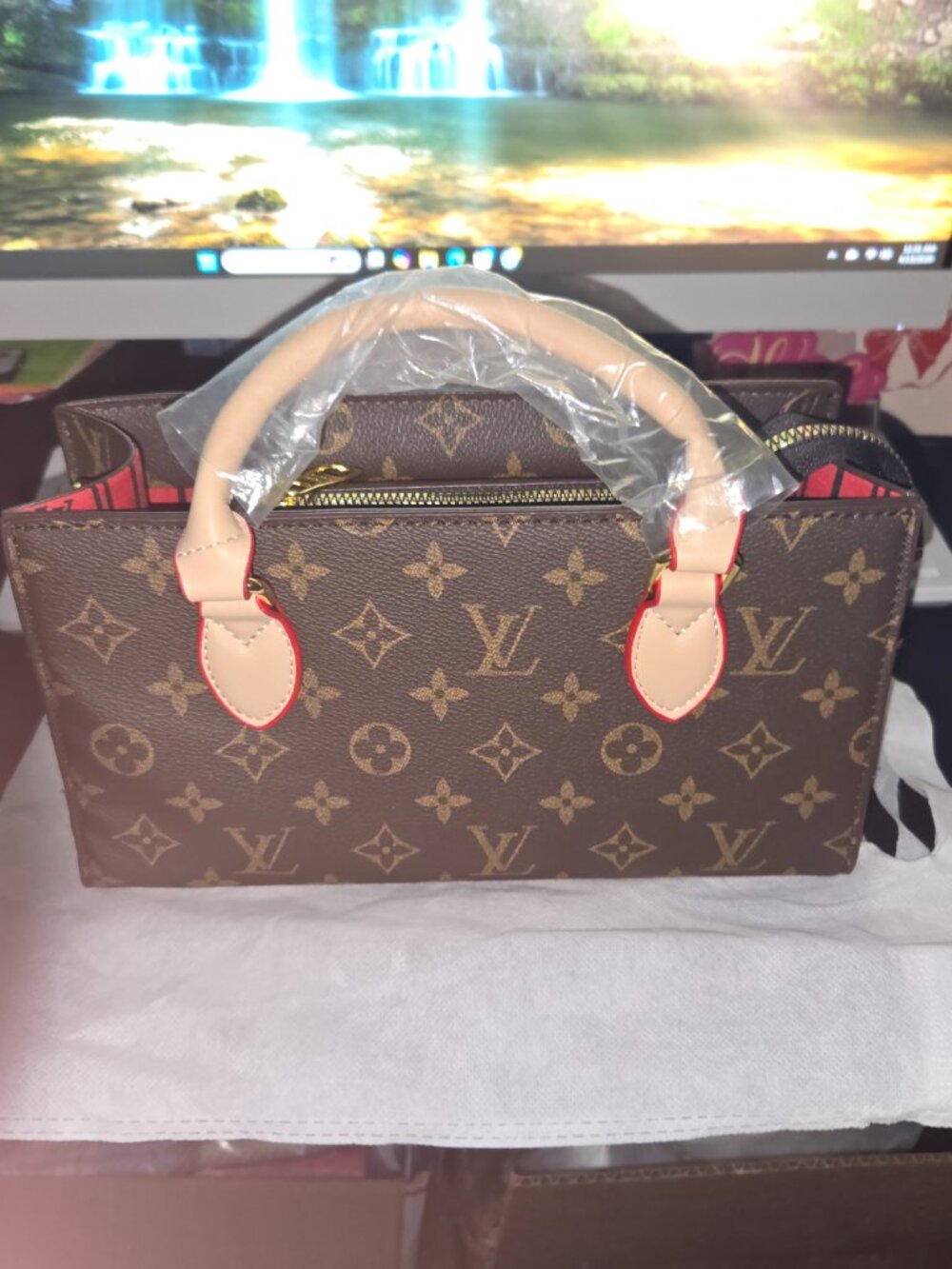 Designer Inspired Monogram Bag